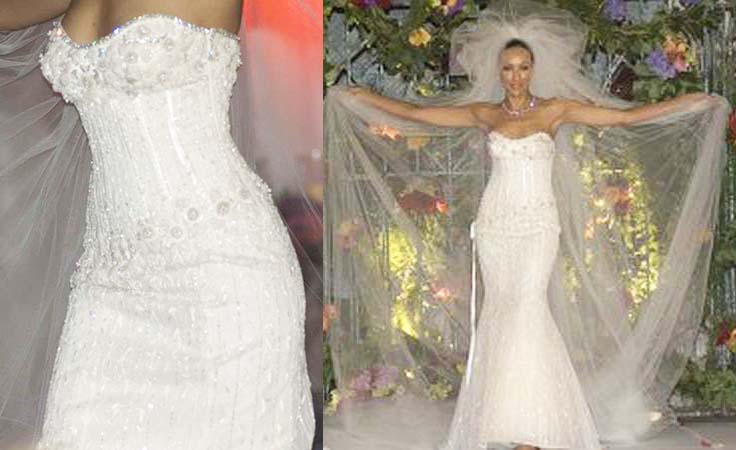 самое дорогое свадебное платье в истории оценивается в $12 млн